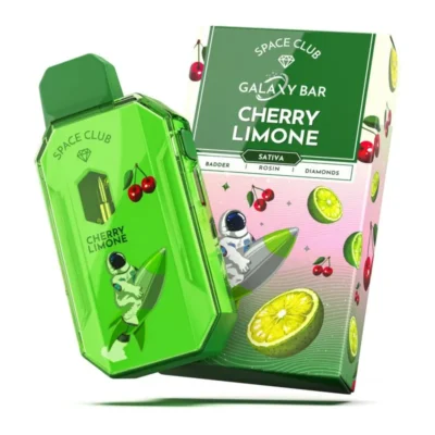 Space Club Cherry Limone THC distillate disposable vape