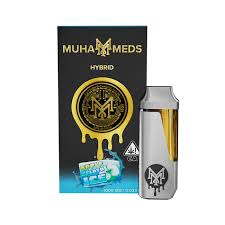 Muha Meds Apple Gelato Ice THC distillate disposable 2g