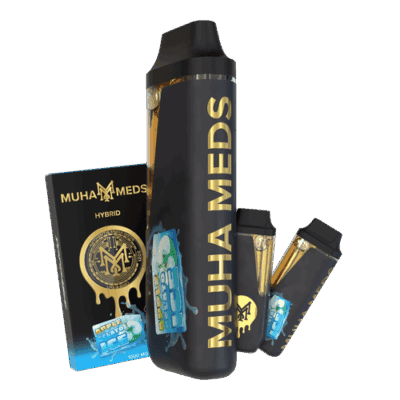 Muha Meds Apple Gelato Ice 2g THC distillate bar