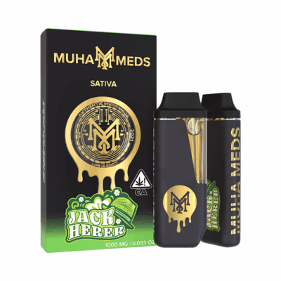 Muha Meds Jack Herer 2g THC distillate bar