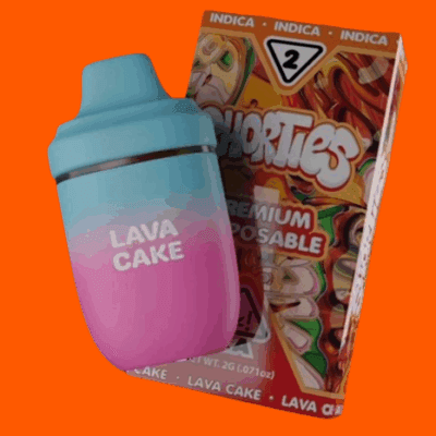 Shorties Lava Cake 2g live resin and liquid diamond disposable