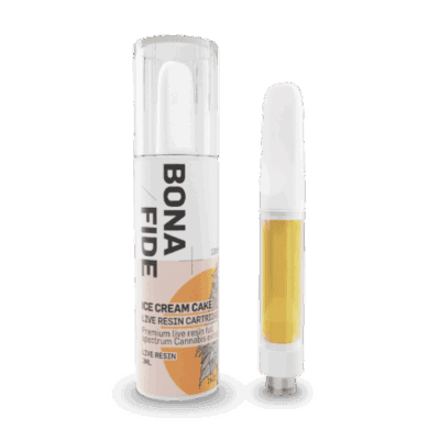 Bonafide Ice Cream Cake 1g live resin vape cartridge