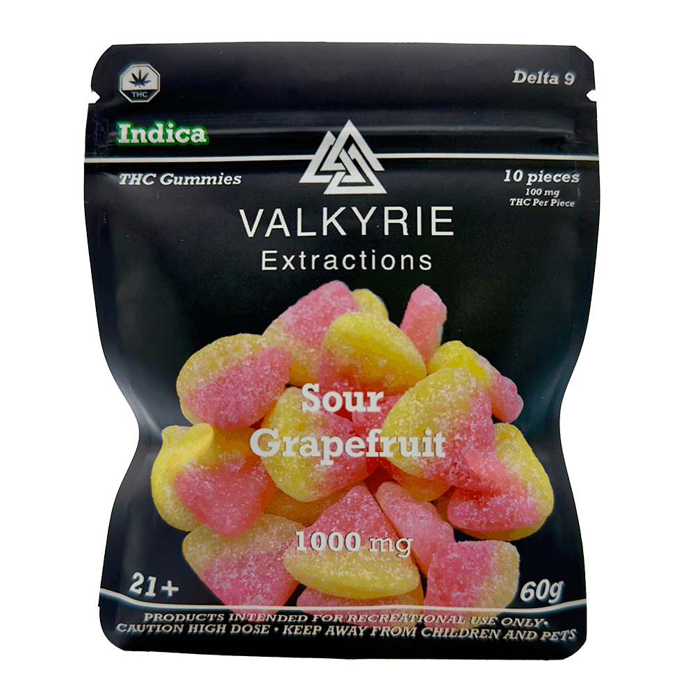 Valkyrie - Sour Grapefruit 1000mg THC - Image 2