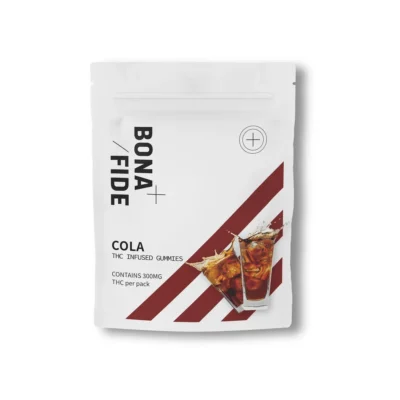 Bonafide Cola Fruit Pieces 300mg THC gummies bag